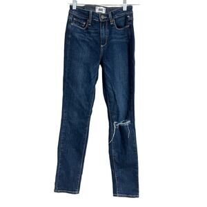 PAIGE Hoxton Crop Rollup Jeans Size 25